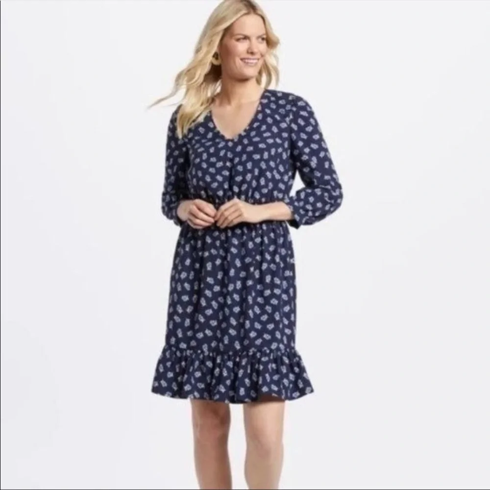 NWT Draper James floral peasant dress - Picture 2 of 5